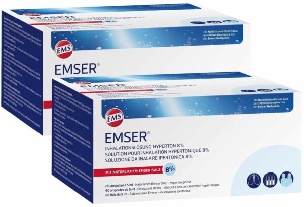 Emser Inhalationslösung Hyperton 8 % 120 X 5 ml...