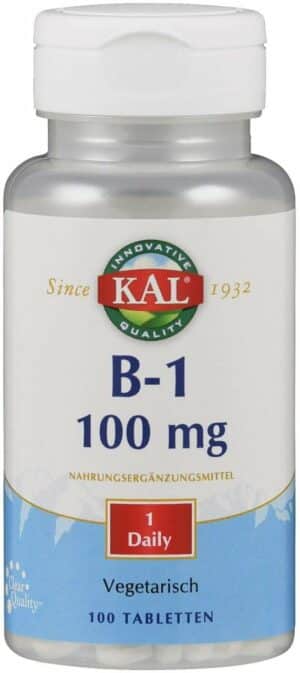 Vitamin B1 Thiamin 100 mg 100 Tabletten