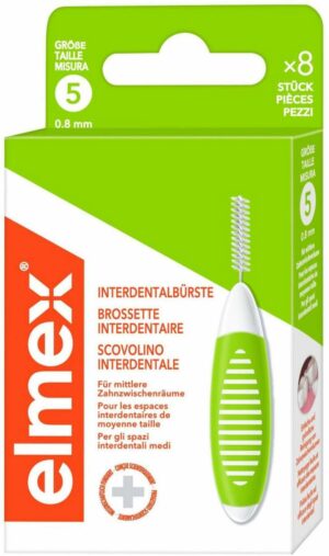 Elmex 8 Interdentalbürsten Iso Gr.5 0