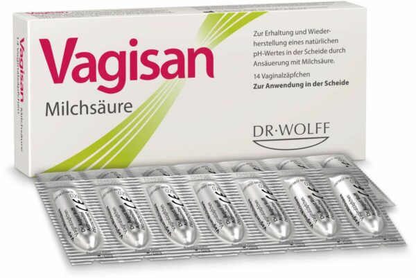 Vagisan Milchsäure 14 Vaginalzäpfchen