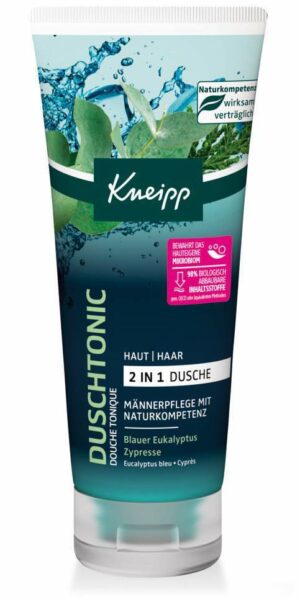 Kneipp Dusch Tonic Männer 2in1 blauer Eukalyptus & Zypresse 200 ml