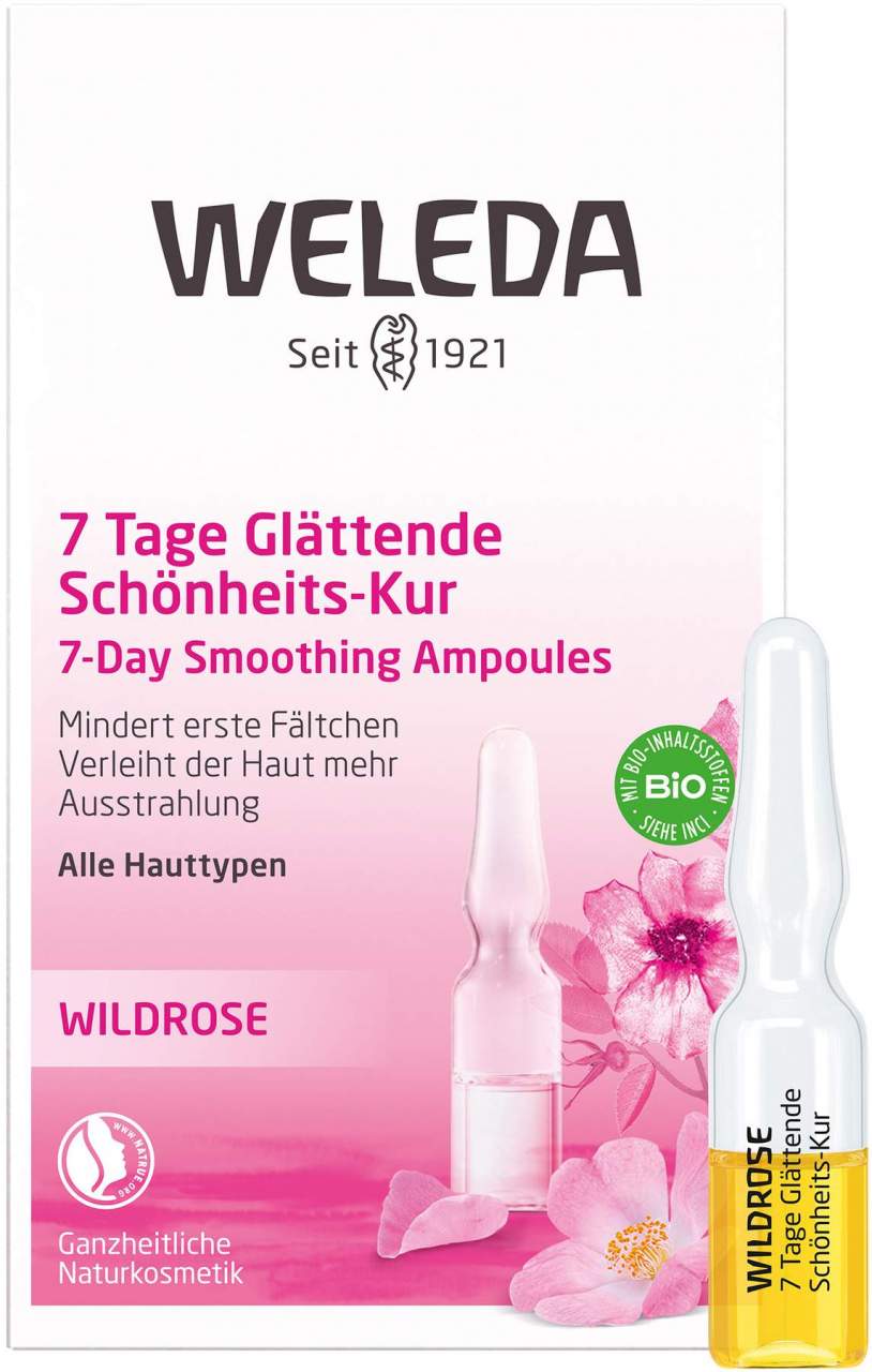 Weleda Wildrose 7 Tage Glättende Schönheits Kur 7 X 0