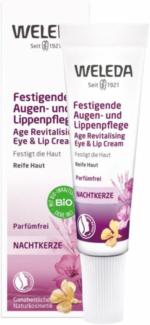 Weleda Nachtkerze Festigende Augen- und Lippenpflege 10 ml Creme