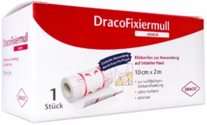 Dracofixiermull Stretch 10 cm X 2 M 1 Stück