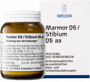 Weleda Marmor D6 Stibium D6 Aa