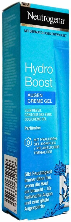 Neutrogena Hydro Boost Belebendes Augen Creme Gel 15 ml