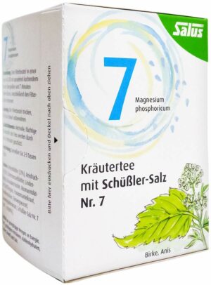 Kräutertee Mit Schüssler-Salz Nr. 7 Salus 15 Filterbeutel