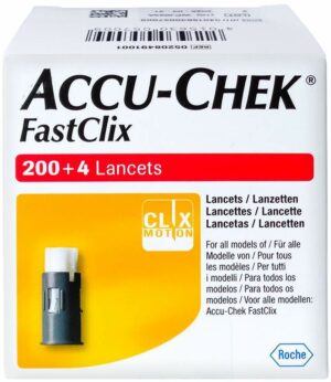 Accu Chek Fastclix Lanzetten  204 Stk