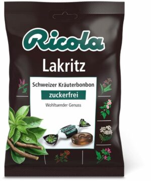 Ricola Ohne Zucker Lakritz 75 G Bonbons