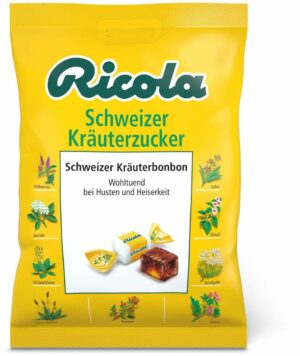Ricola Mit Zucker Kräuter Bonbons 75 G