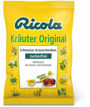 Ricola Ohne Zucker Kräuter 75 G Bonbons