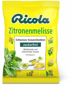 Ricola Ohne Zucker Zitronenmelisse Bonbons 75 G