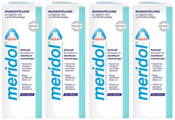 Meridol Mundspüllösung 4 x 400 ml