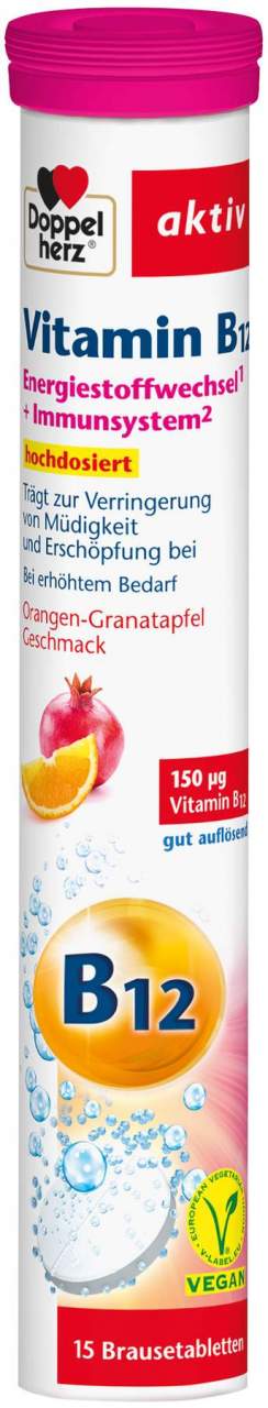 Doppelherz Vitamin B12 15 Brausetabletten