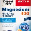 Doppelherz Magnesium 400 mg + B1 + B6 + B12 + Folsäure 30...