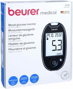 Beurer Gl44 1 Blutzuckermessgerät Mmol Pro L