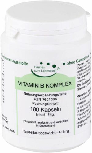 Vitamin B Komplex 180 Kapseln