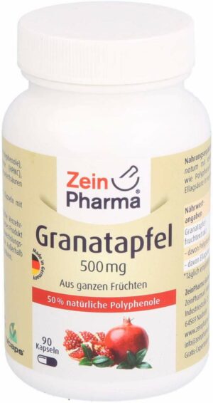 Granatapfel Kapseln 500 mg 90 Kapseln