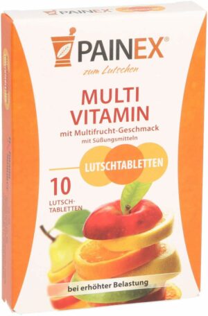 Multivitamin Lutschtabletten Painex 10 Lutschtabletten