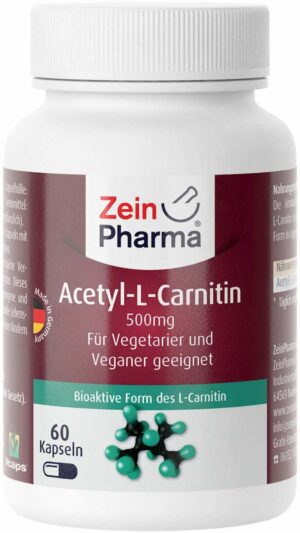 Acetyl-L-Carnitin 60 Kapseln
