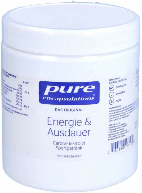 Pure Encapsulations Energie & Ausdauer 340 G  Pulver