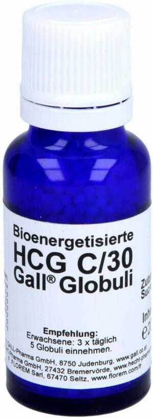 Hcg C 30 Gall 20 G Globuli