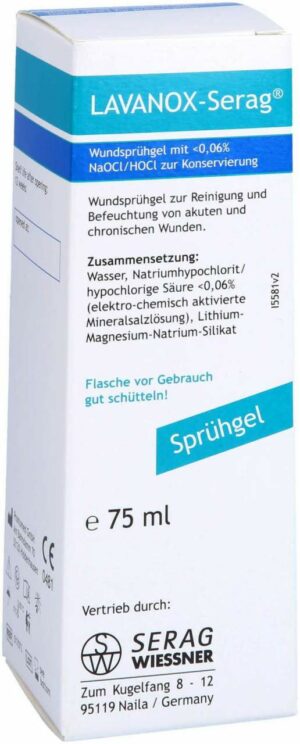 Lavanox Wundsprühgel Hydrogel 75 ml