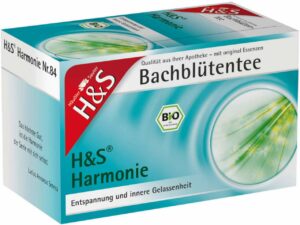 H&S Bio Bachblütentee Harmonie 20 Filterbeutel