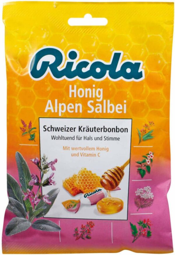 Ricola Honig Alpen Salbei Bonbons 75 G