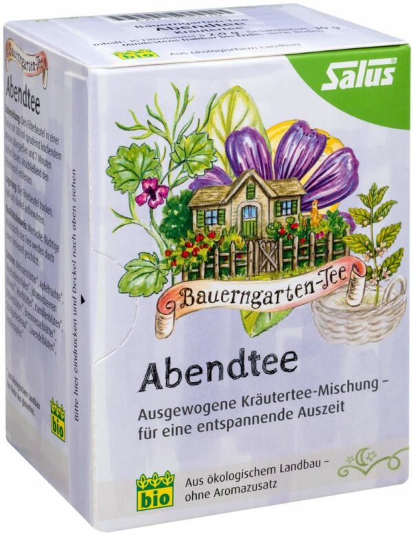 Bauerngarten-Tee Abendtee Kräutertee Salus 15 Filterbeutel