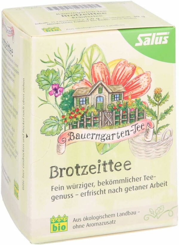 Bauerngarten-Tee Brotzeittee Kräutertee 15 Filterbeutel