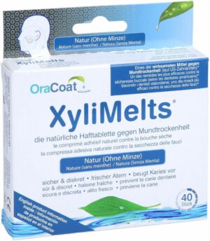 Oracoat Xylimelts Hafttabletten Ohne Minze 40 Stk