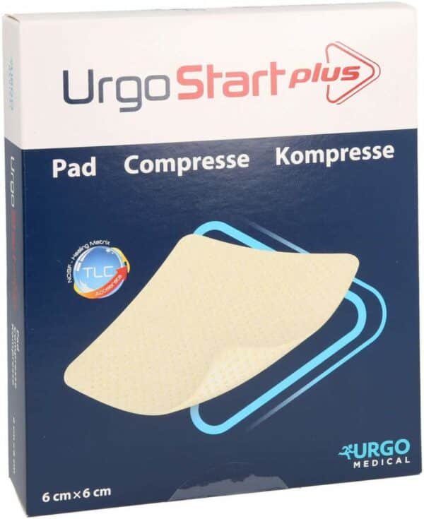 Urgostart Plus Kompresse 6 X 6 cm 10 Stück