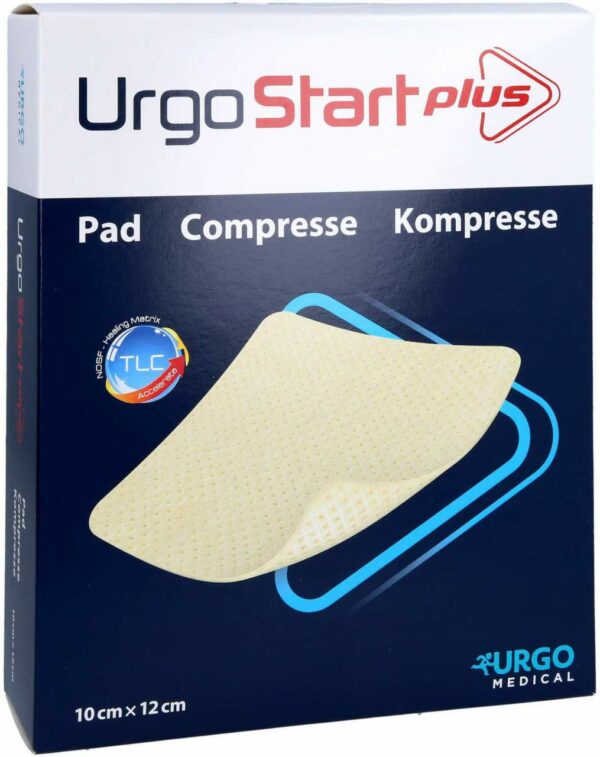 Urgostart Plus Kompresse 10 X 12 cm 10 Stück