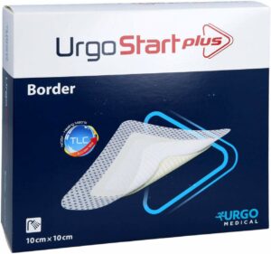 Urgostart Plus Border 10 X 10 cm Wundverband 10 Stück