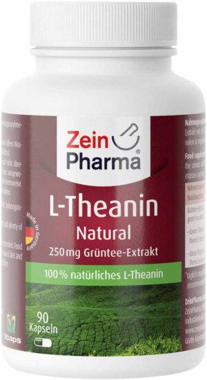 L-Theanin Natural 250 mg 90 Kapseln