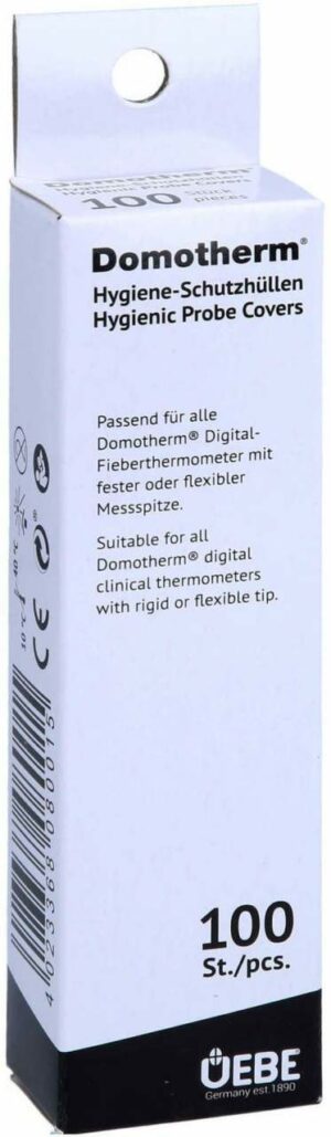 Domotherm Schutzhüllen F.Digital Fieberthermometer 100 Stück