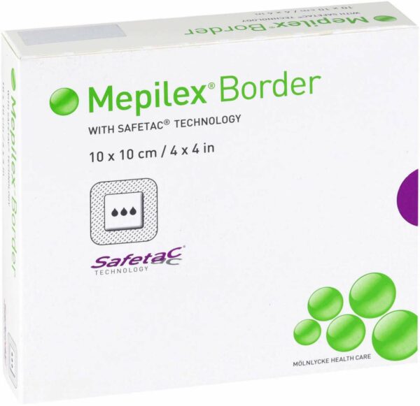 Mepilex Border Schaumverband 10 X 10 cm 10 Stück