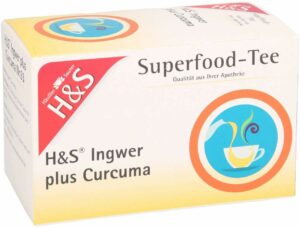 H&S Ingwer Plus Curcuma 20 Filterbeutel