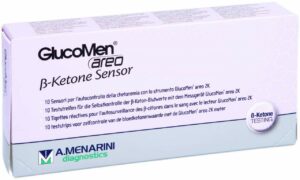 Glucomen Areo 2k ß-Ketone Sensor Teststreifen 10 Stück