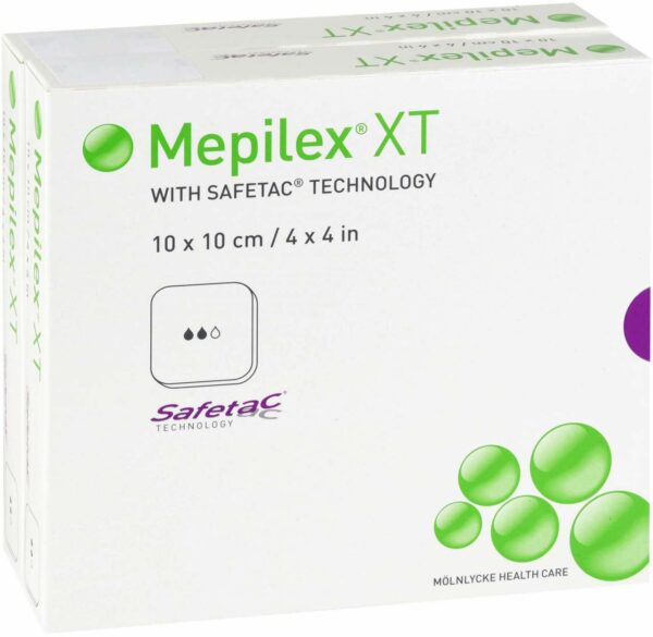 Mepilex Xt 10 X 10 Schaumverband 10 Stück