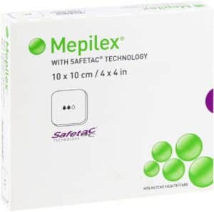 Mepilex 10 X 10 cm Schaumverband 5 Stück