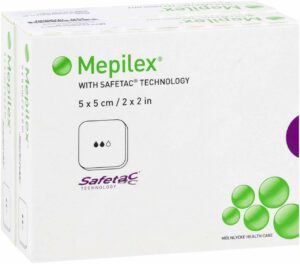 Mepilex 5 X 5 cm Schaumverband 10 Stück