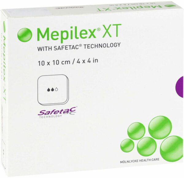 Mepilex Xt Schaumverband 10 X 10 5 Stück