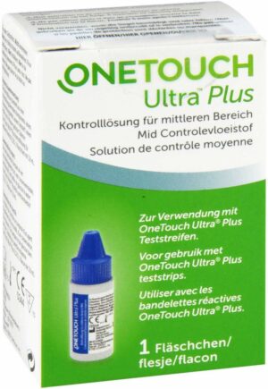 One Touch Ultra Plus Kontrolllösung Mittel 3