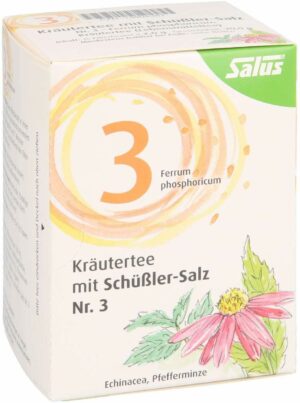 Kräutertee Mit Schüssler-Salz Nr. 3 Salus 15 Filterbeutel