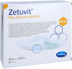 Zetuvit Plus Silicone Border Steril 12