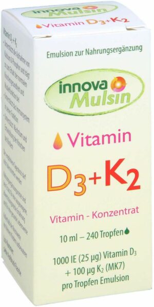 Innova Mulsin Vitamin D3 + K2 10 ml Emulsion