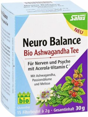 Neuro Balance Bio Ashwagandha Tee Salus 15 Filterbeutel