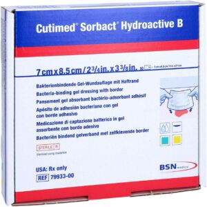 Cutimed Sorbact Hydroactive B Gel-V. 7 X 8